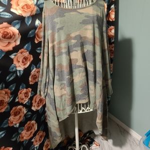 Camouflage Women's Top